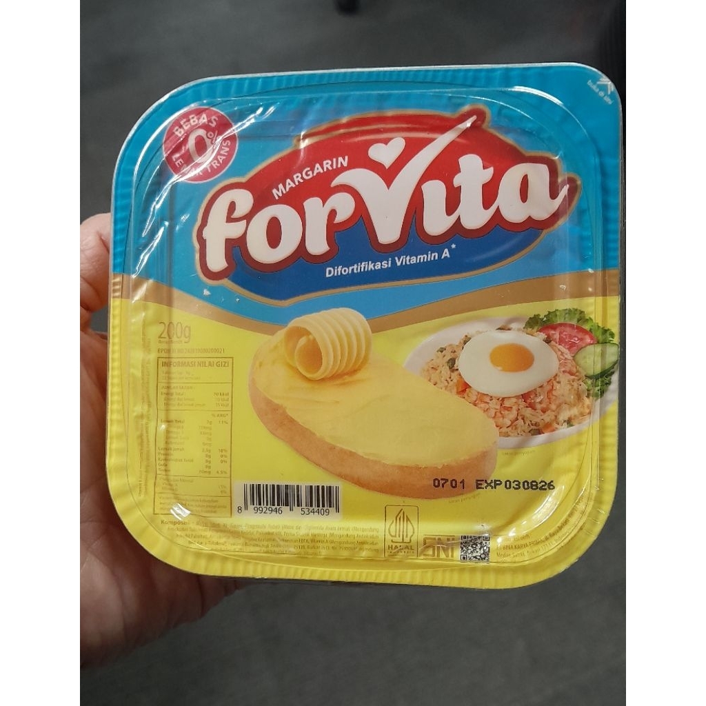 

FORVITA MARGARINE KEMASAN TUBE 200 GRAM PROMO