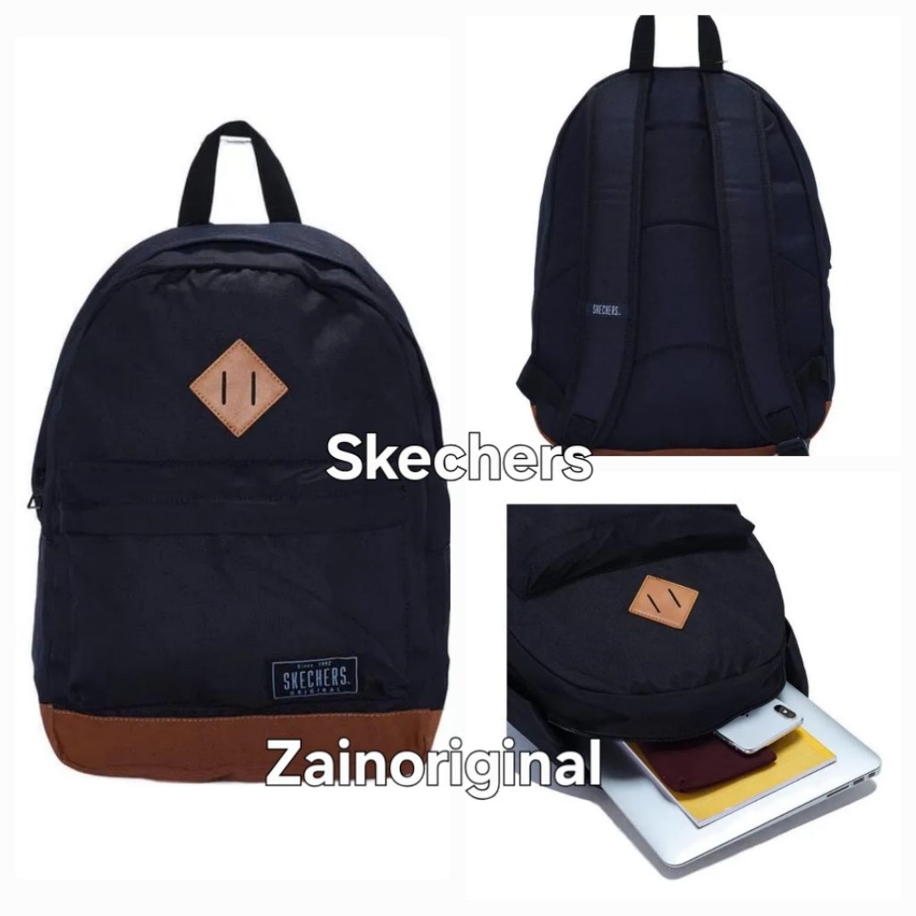 ORIGINAL SKECHERS BASIC BACKPACK TAS RANSEL SEKOLAH TAS PUNGGUNG