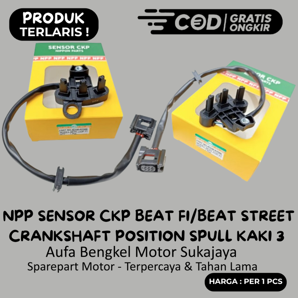 Sensor CKP NPP Beat FI / Beat Street Crankshaft Position Motor Honda Injeksi  Poros Engkol Nippon Pa