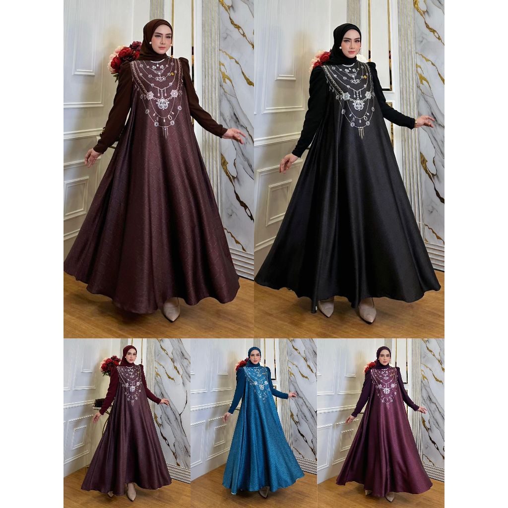 Gamis Dress Terbaru Ninona by Ninona