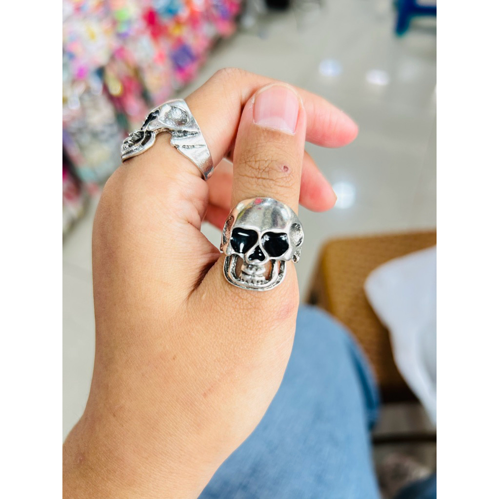 CINCIN SKENA SKULL TENGKORAK (PADANG)