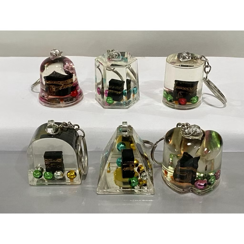 Gantungan Kunci Kakbah Aklirik 1lusin, Ganci Souvenir, OlehOleh Haji Umroh