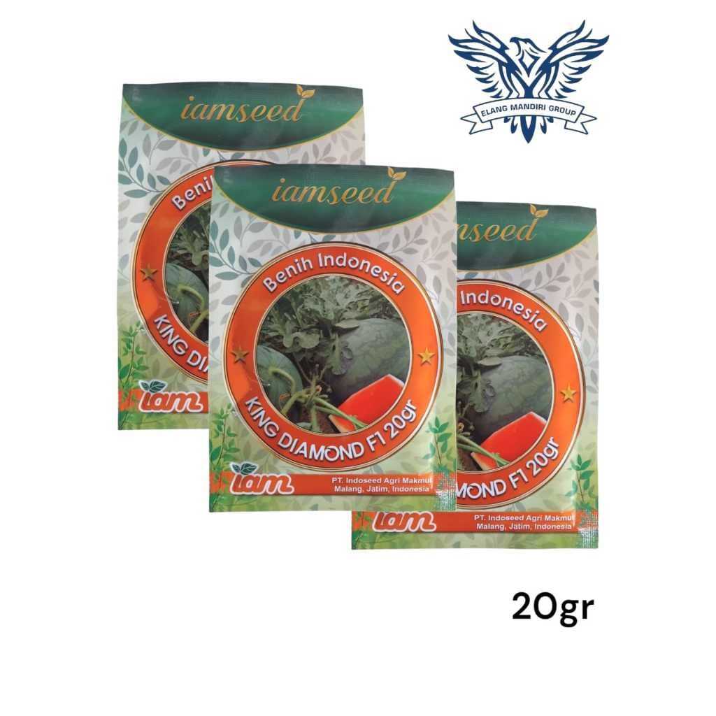 

King Diamond F1 20gr Benih buah semangka Non biji Iam seed