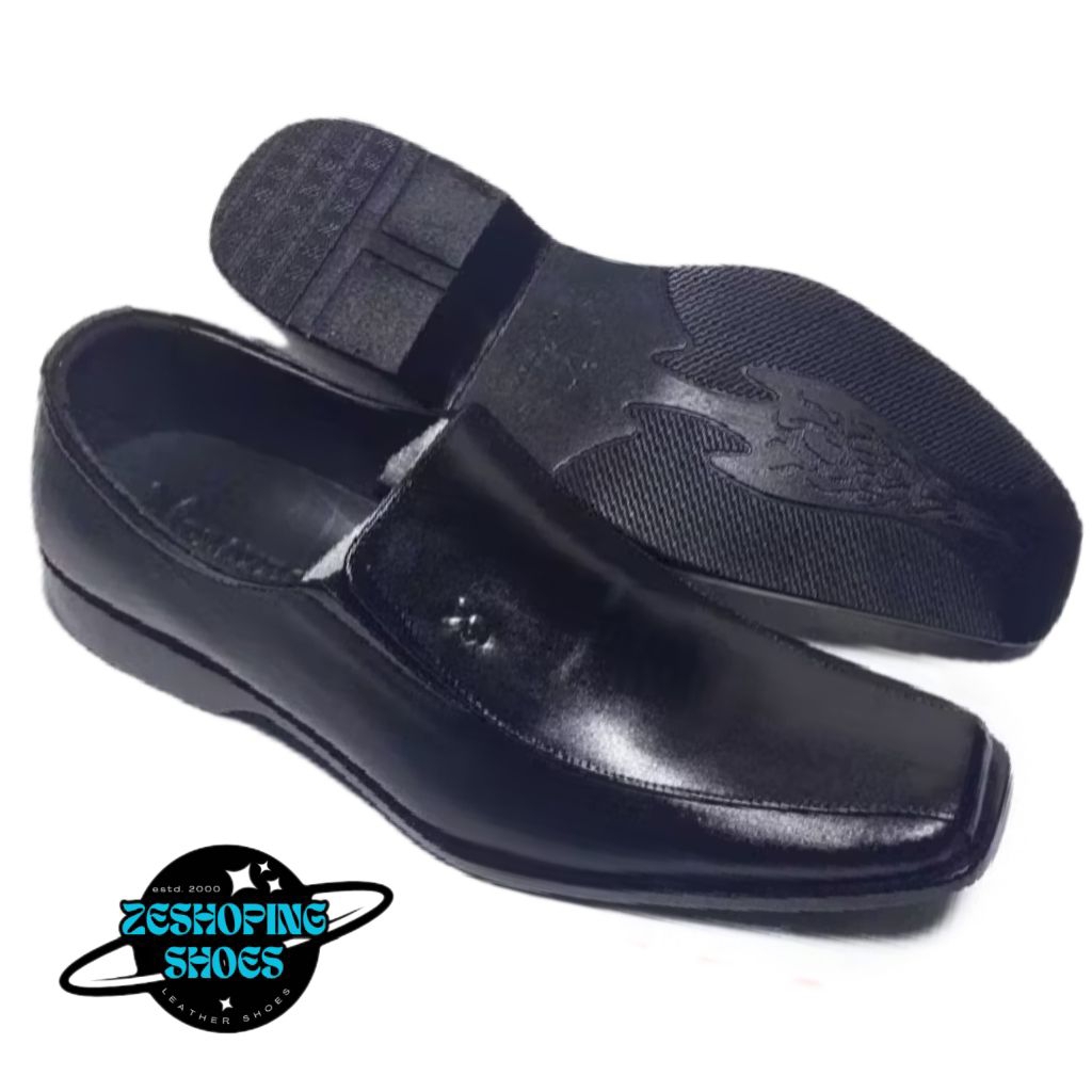 Sepatu Pria Playboy | Playboy Kulit Asli | Pantofel Pria | Pantofel Cowok | Sepatu Formal | Sepatu K