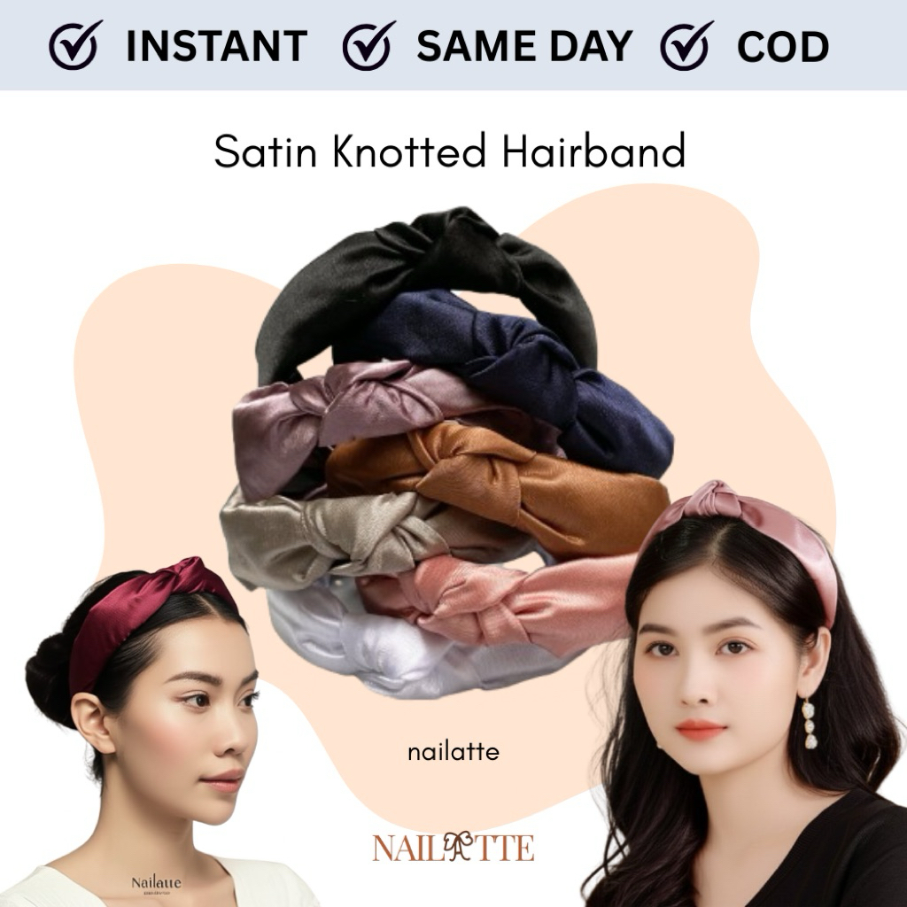 BANDO KOREA DEWASA / BANDO SIMPUL / BANDANA SIMPUL / BANDO KOREA ANAK PEREMPUAN / BANDANA KOREA / BO
