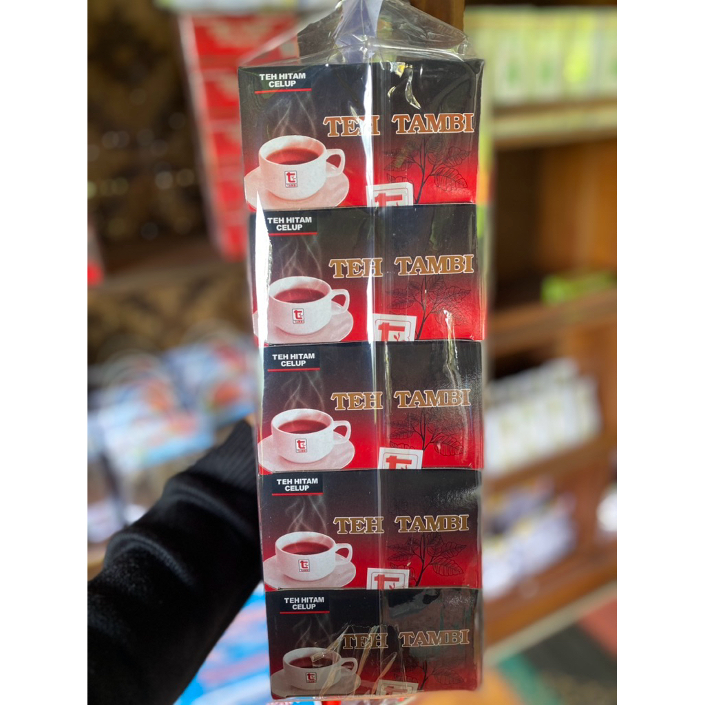

Teh tambi celup hitam isi 10 pack