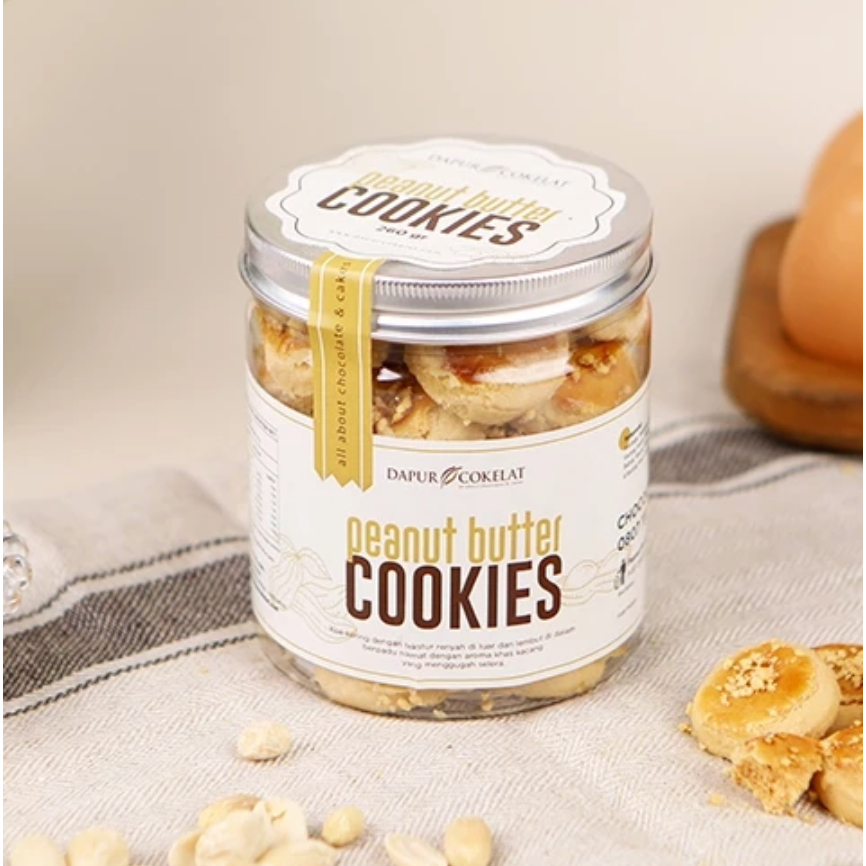 

OLEH OLEH SEMARANG Peanut Butter Cookies | Kue Kering by Dapur Colat