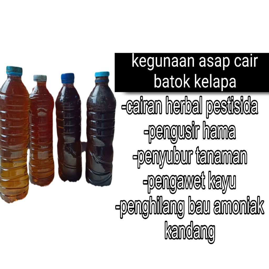 Asap Cair Batok Kelapa Murni 100%