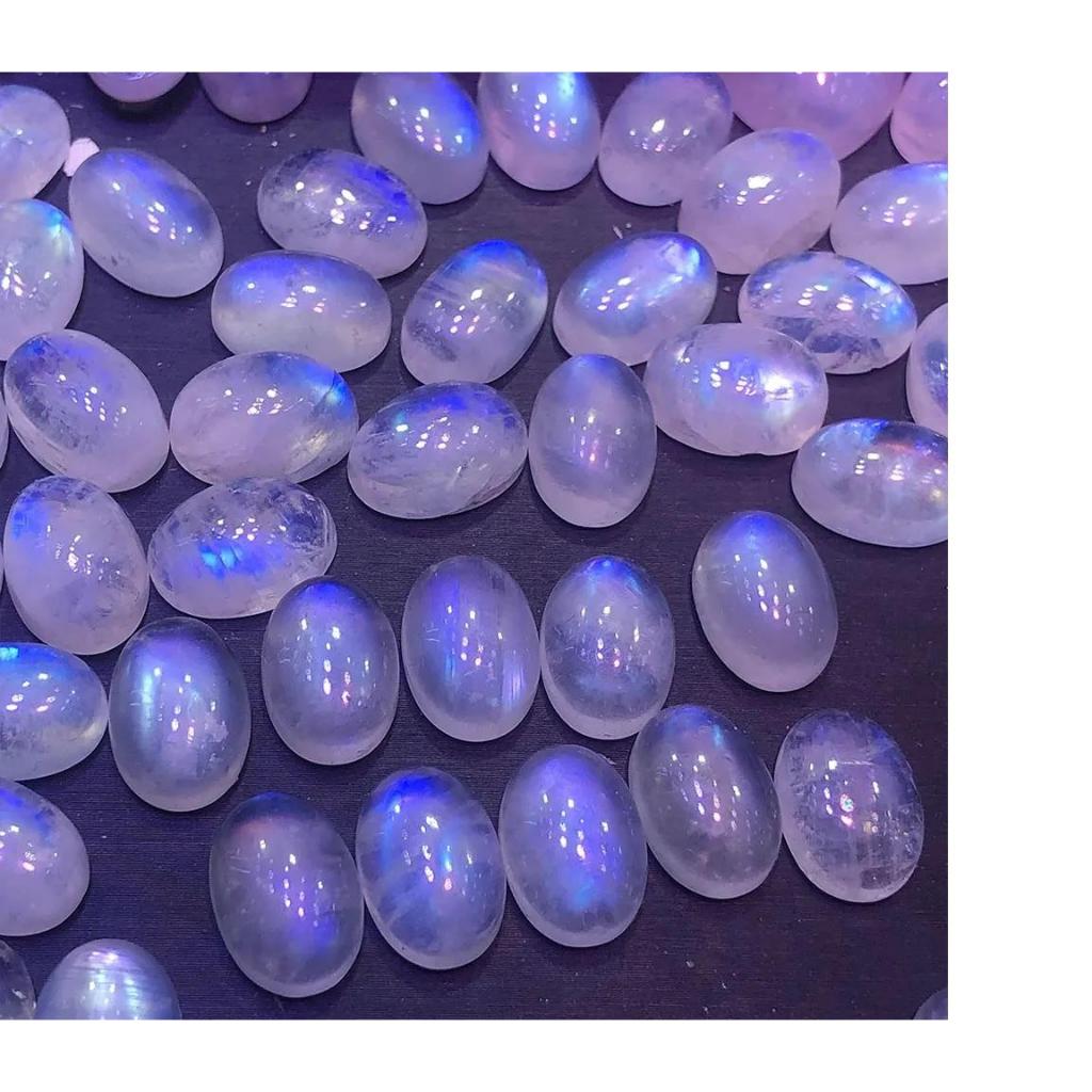 Batu Bulan Moonstone Tetes Air Natural