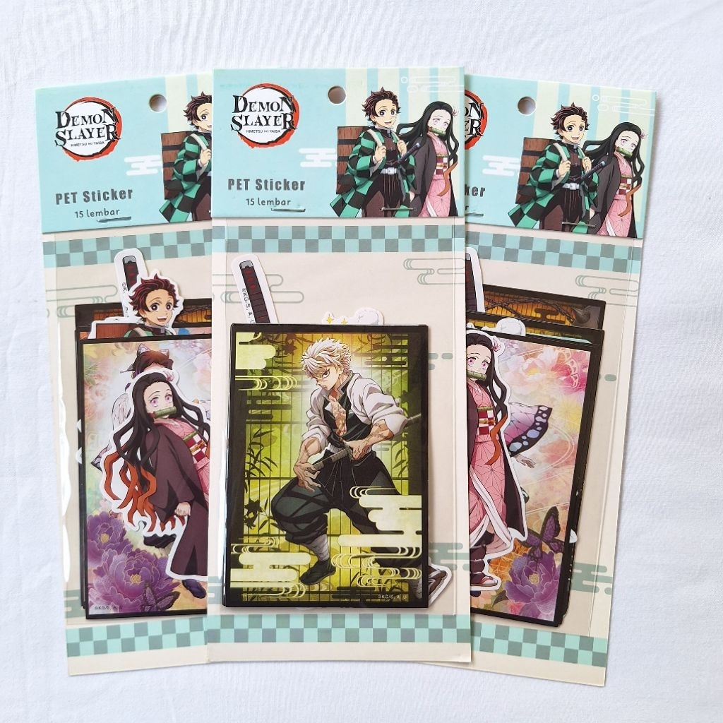 

Demon Slayer Pet Stickers Adinata / Stiker / Perekat / Lebel 2536-6146