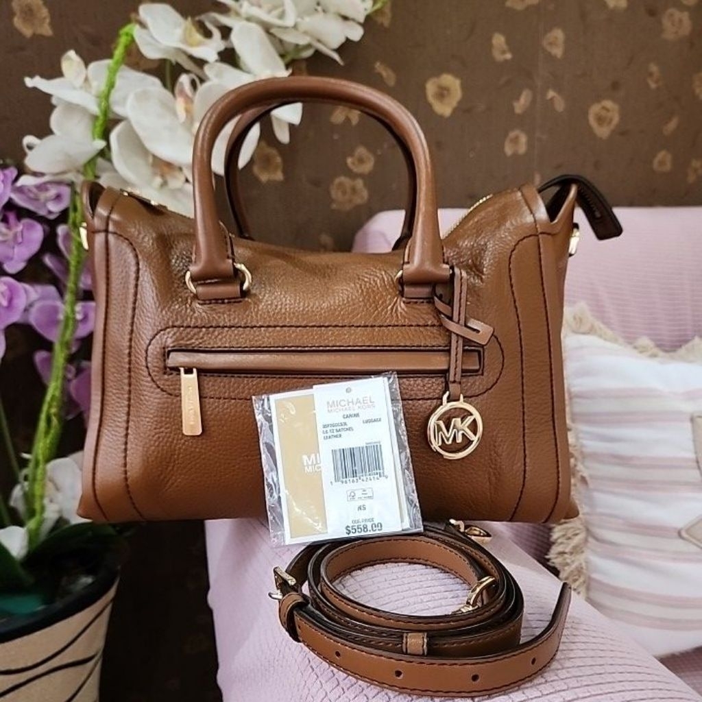 Tas MK CARINE Luggage Satchel Large - Preloved VVGC