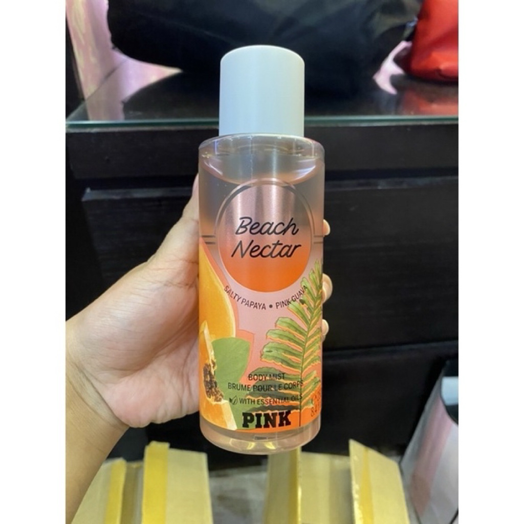 VS Victoria's Secret Pink Beach Nectar Body Mist 250ml Original Store SALE