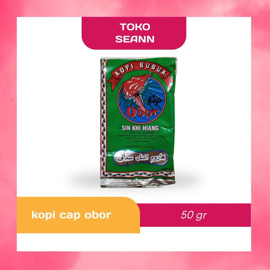 

Kopi bubuk cap obor 50gr