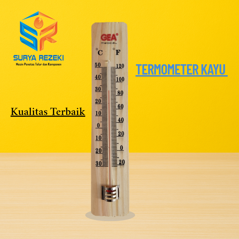 Thermometer gea mesin tetas telur termometer pengukur suhu