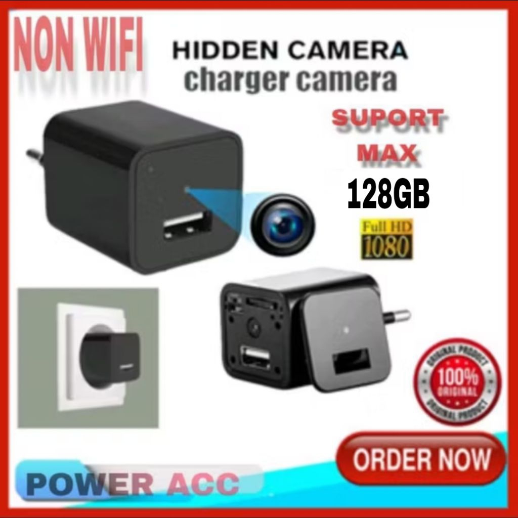 ADAPTOR Kamera MINI  Pengintai SPY USB Flash Drive Kamera nTersembunyi Motion Detector Perekam Video
