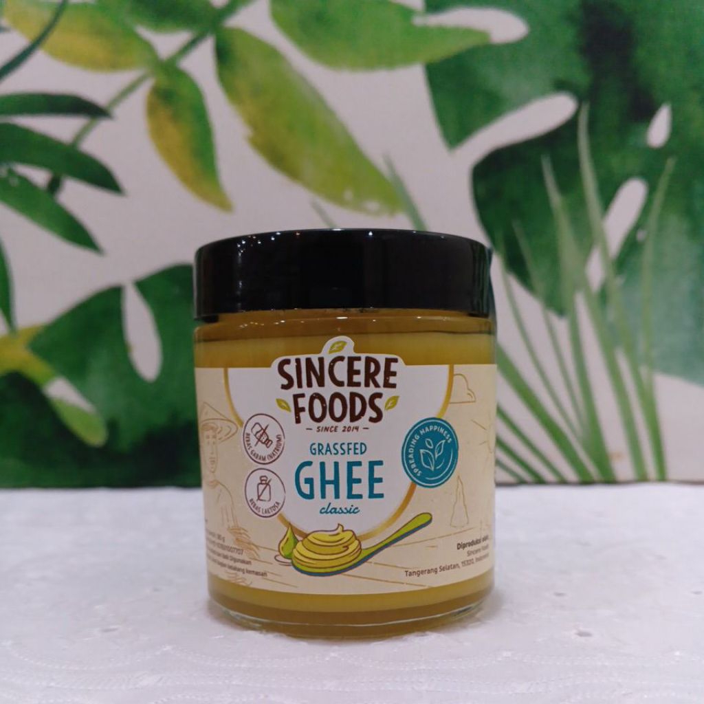 

Sincere Food Grassfed Ghee Classic 80gr