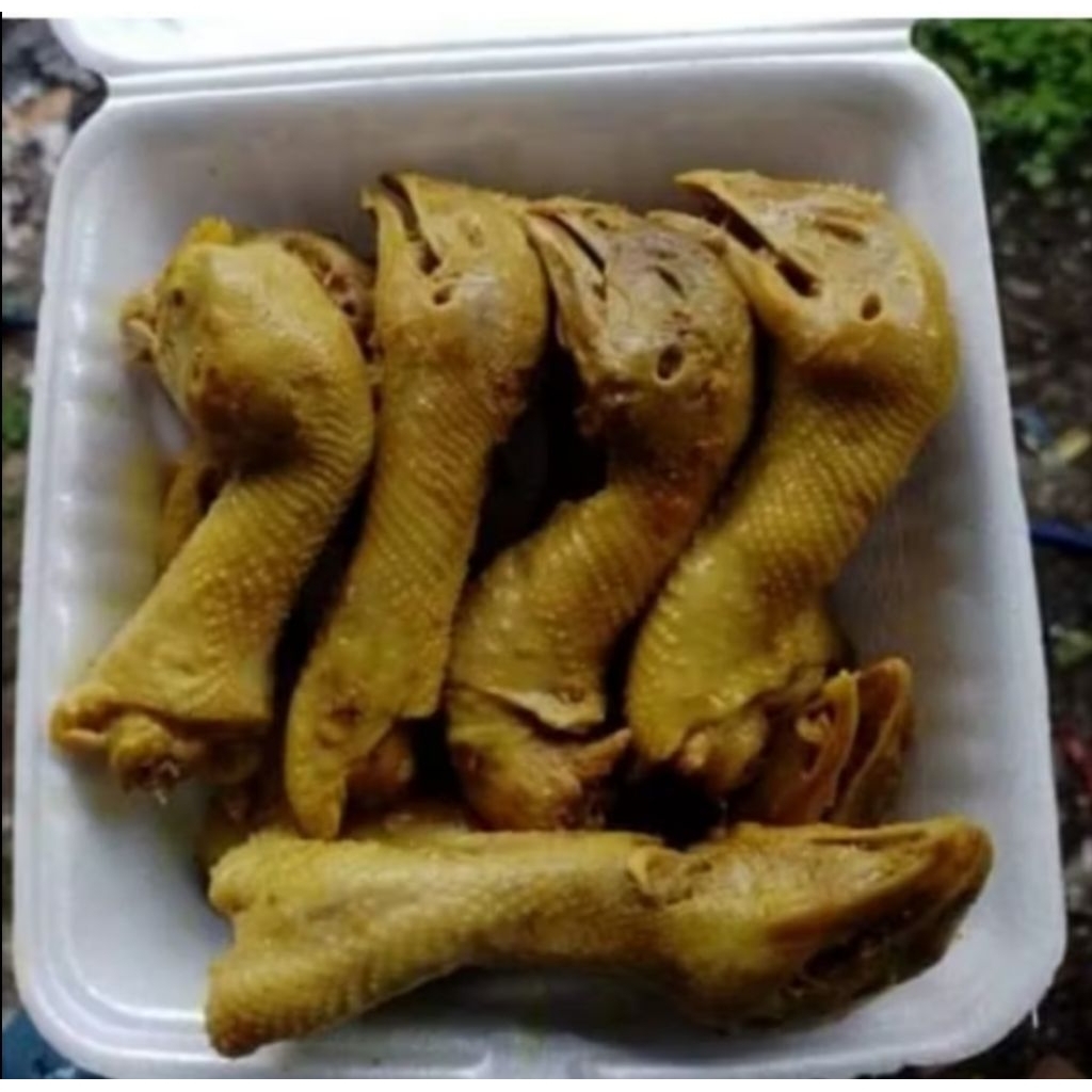 

Kepala ayam ungkep per potong/pcs