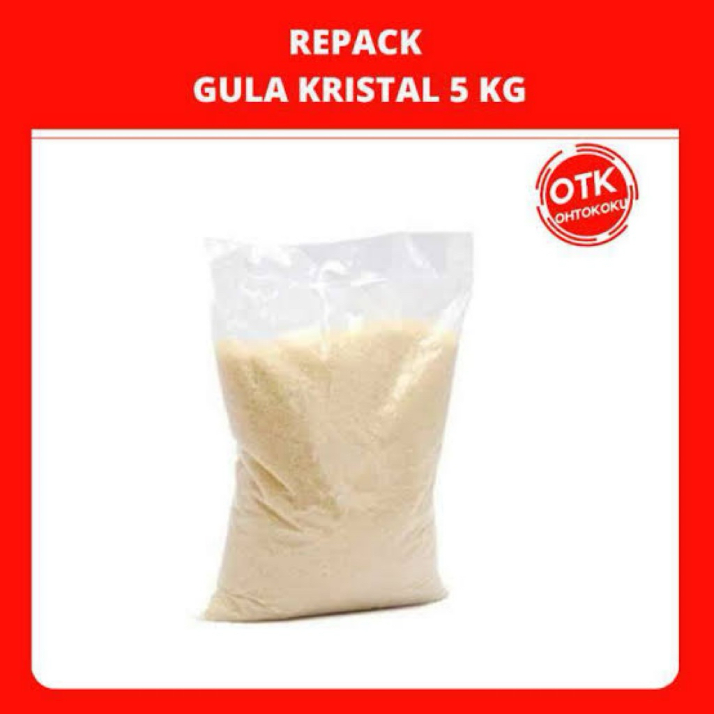 

gula kristal repack kemasan 5kg murah