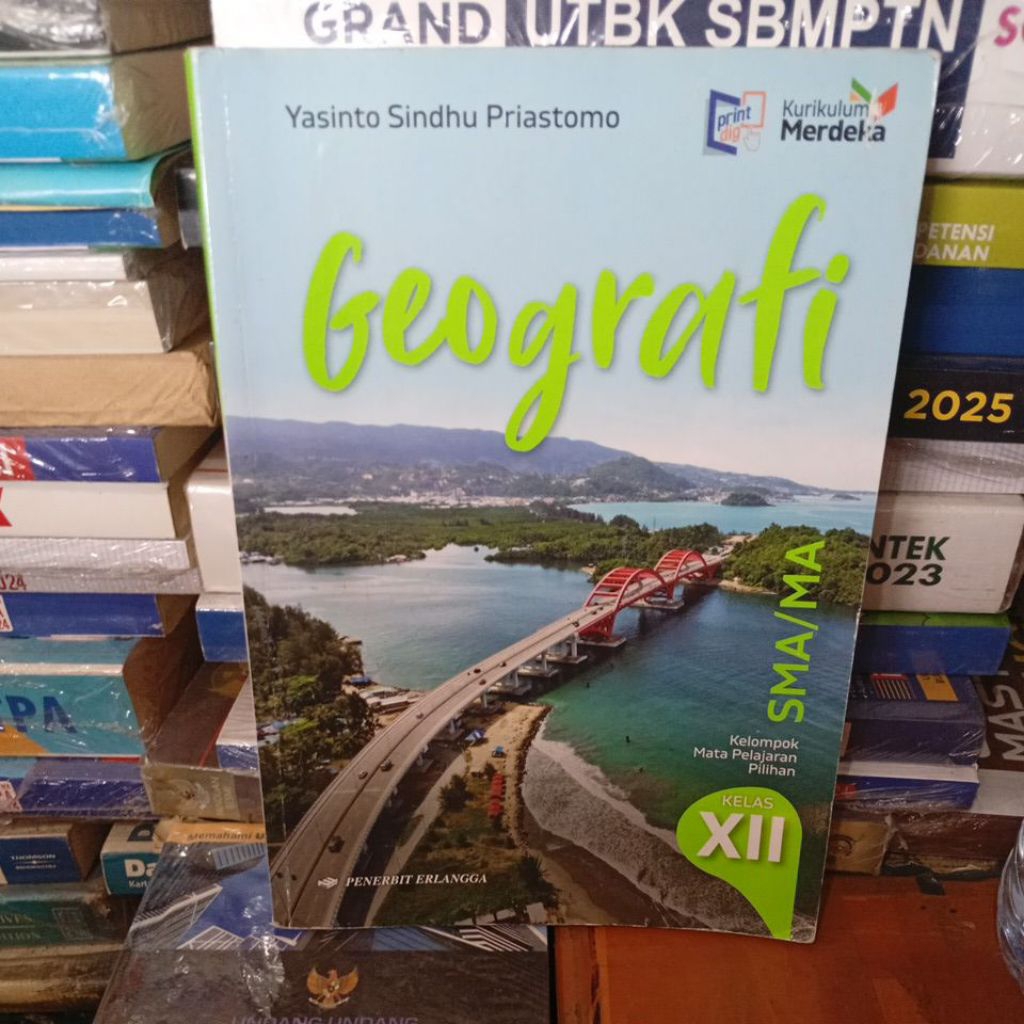 GEOGRAFI KELAS 12 SMA KURIKULUM MERDEKA ERLANGGA