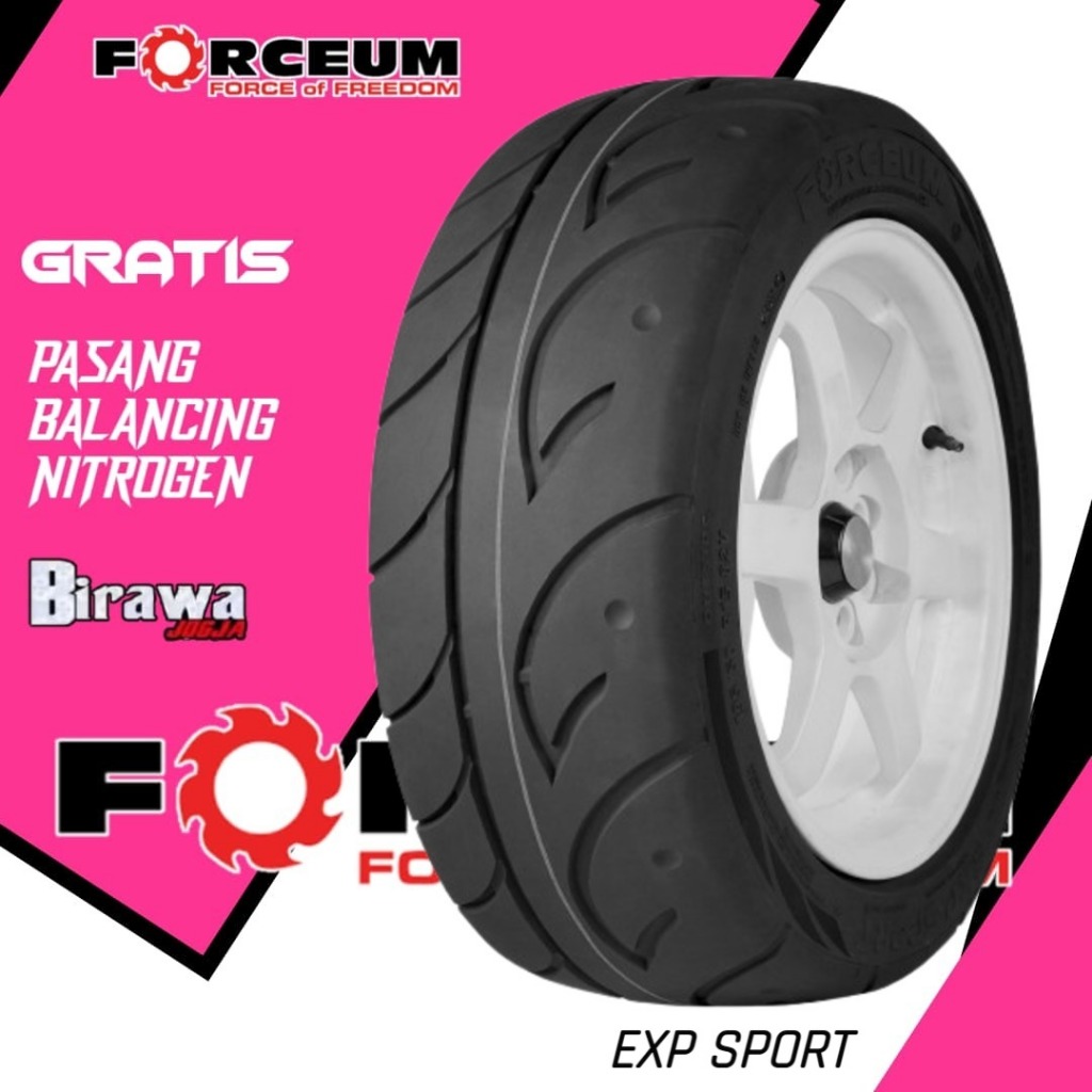 Ban Forceum EXP Sport 195 50 R15 Tubles Ban Mobil Soft Compound Ring 15 Terlaris