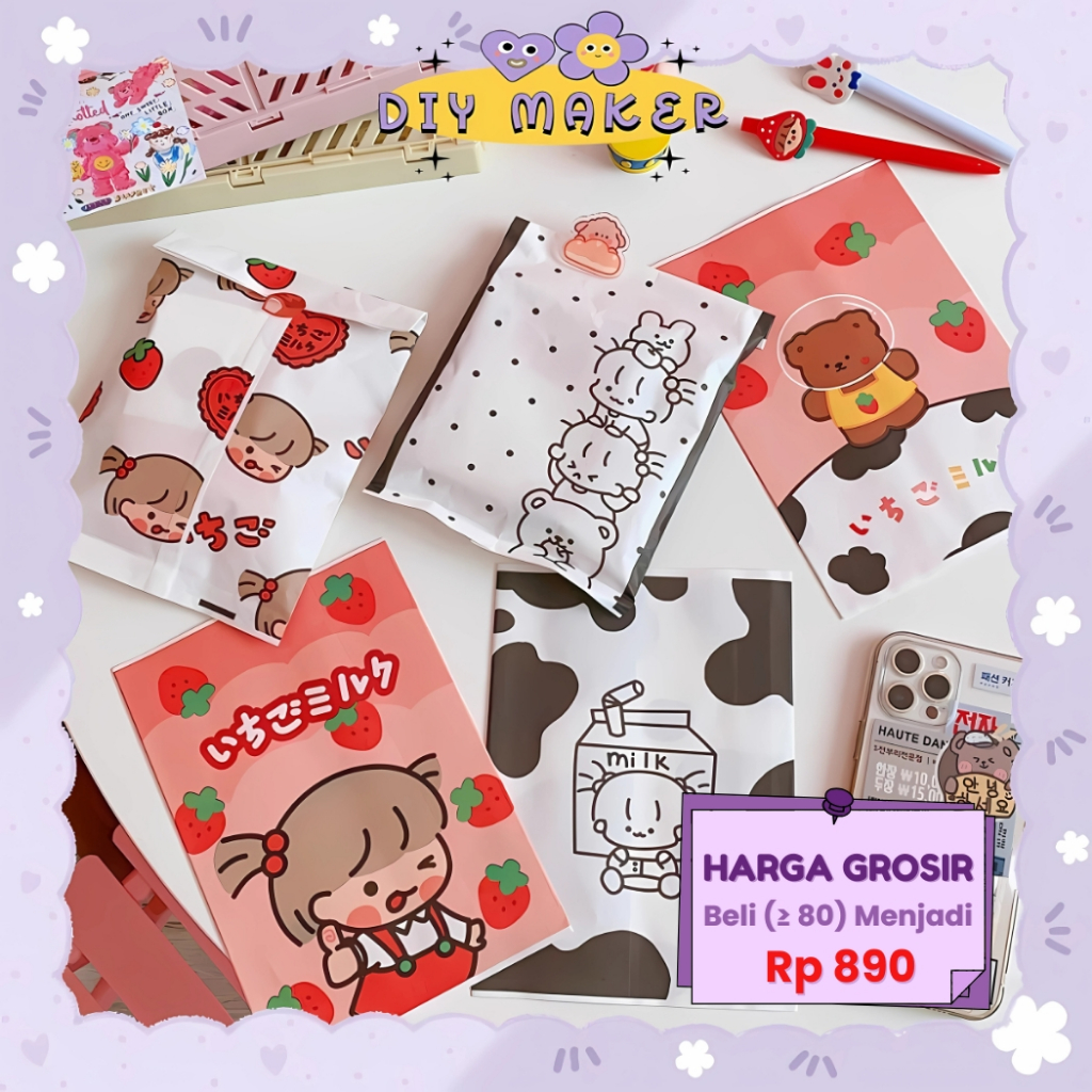 

DM Amplop Packing Per Lembar Cocok Untuk Hadiah Pembungkus Souvenir Amplop Murah Amplop Lucu ST04