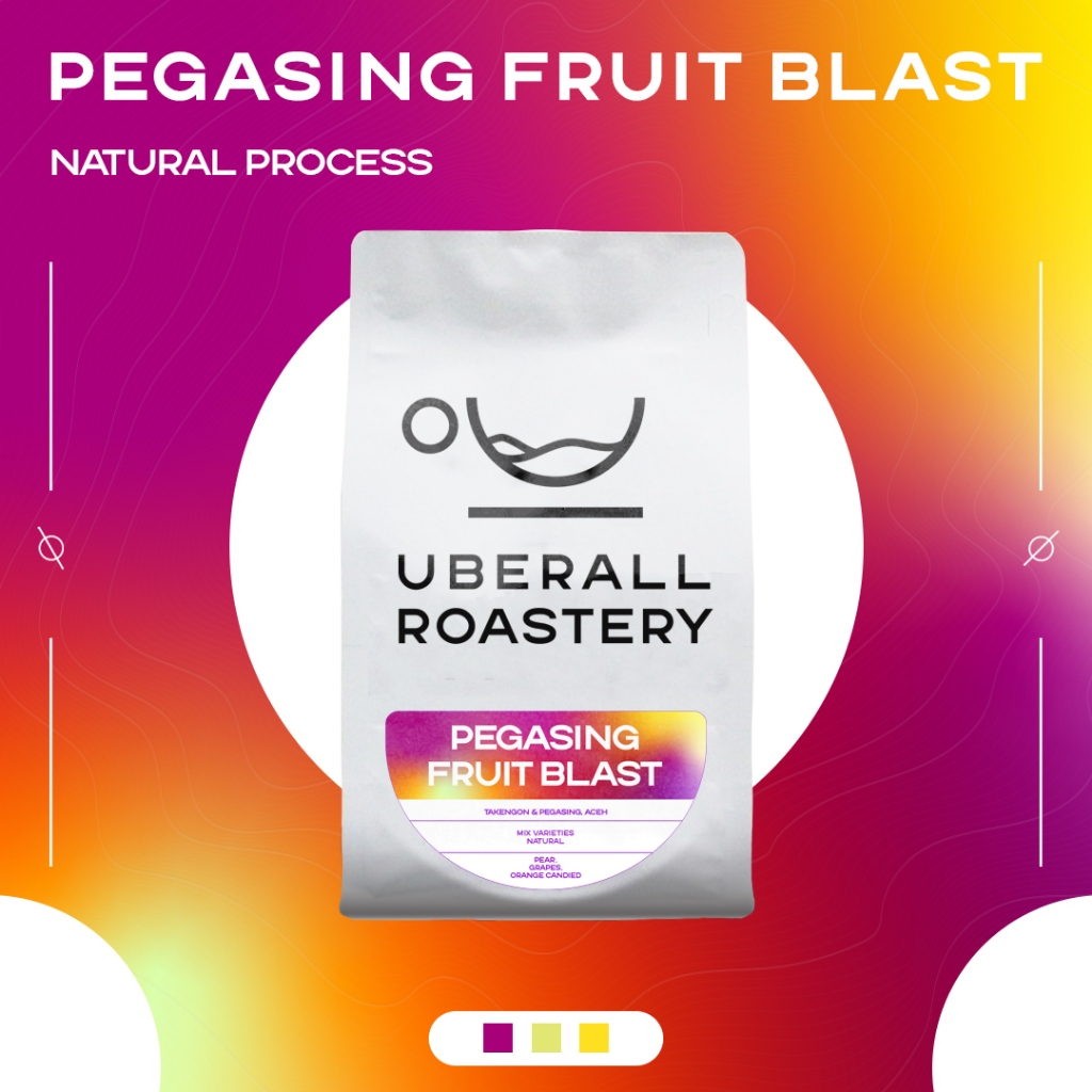

Kopi Arabika Pegasing Fruit Blast (Natural) Roasted by Uberall Roastery