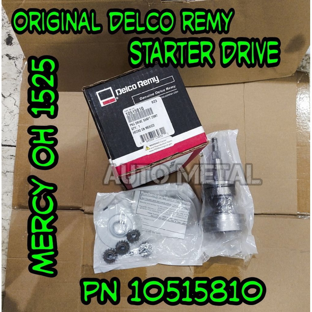 Switch Drive Mercy Mercedes OH 1525 OH1525 10515810 Original DELCO REMY