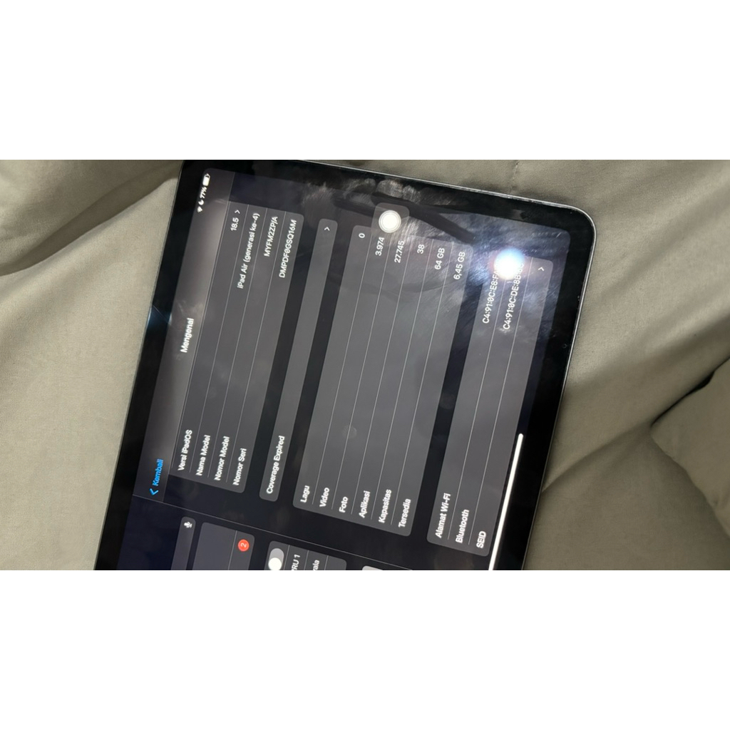 IPAD AIR 4 64GB INTER WIFI ONLY