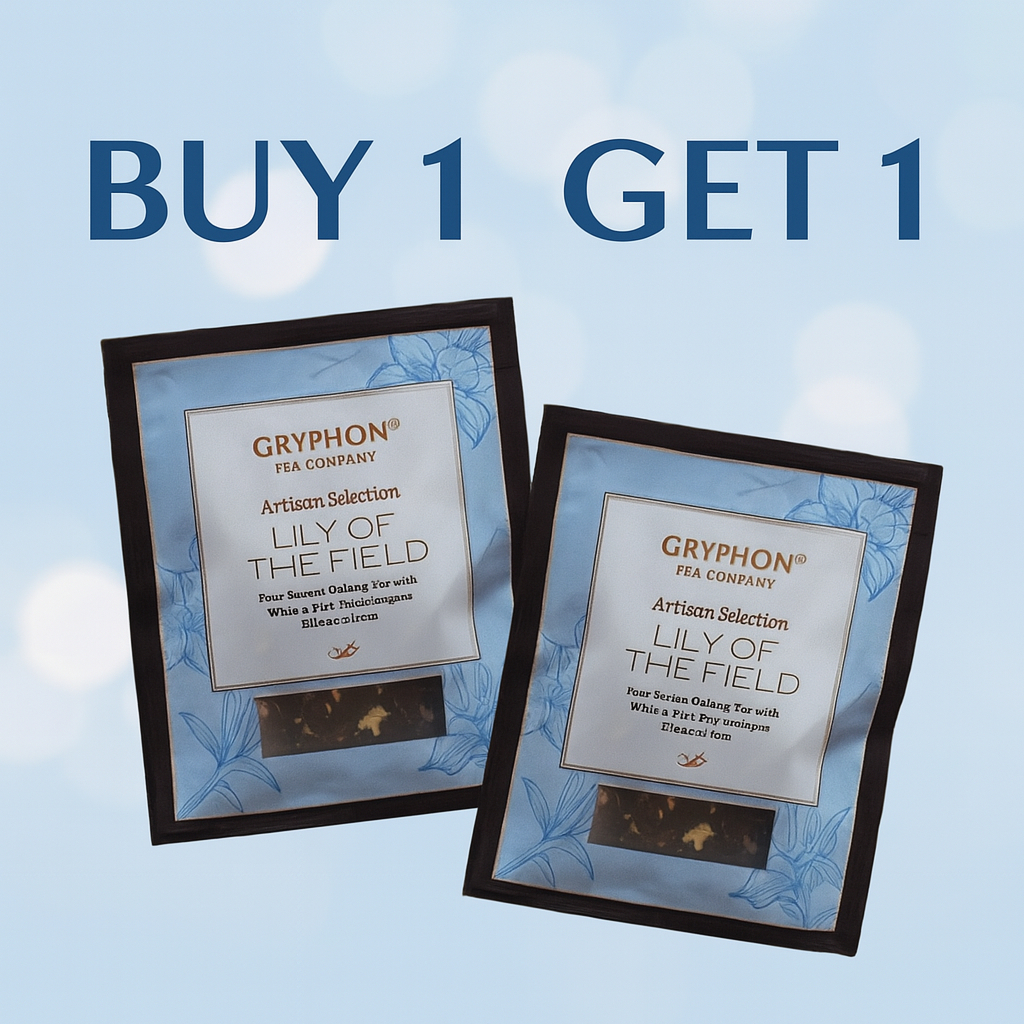 

Gryphon Lily of The Field Oolong Tea Artisan Selection 3.5g Per Sachet – Teh Oolong Lily Premium