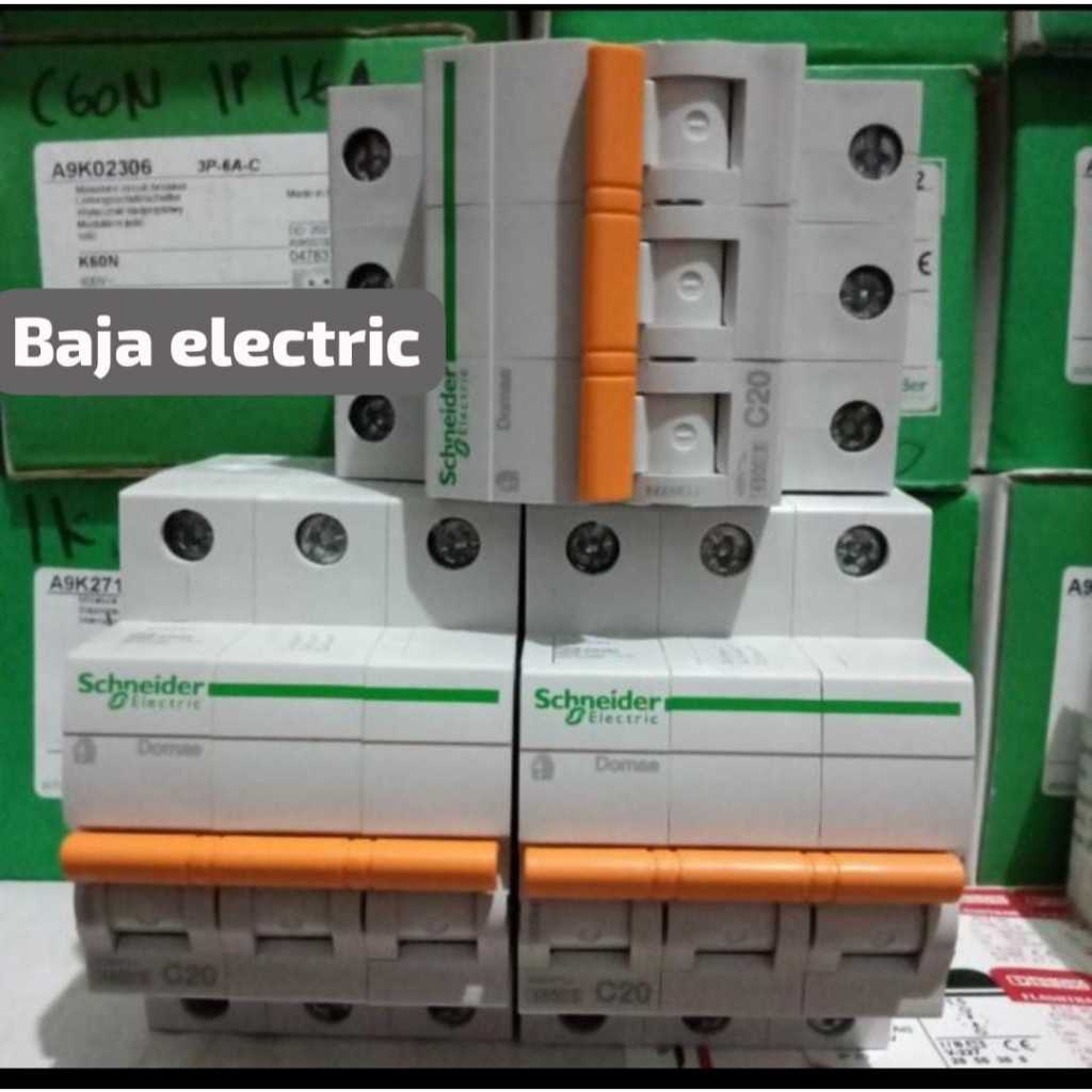 MCB IC60N 3P 20A SChneider