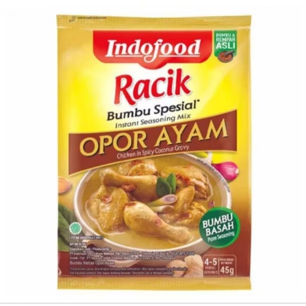 

Indofood Racik Bumbu Speisial Opor Ayam 45g