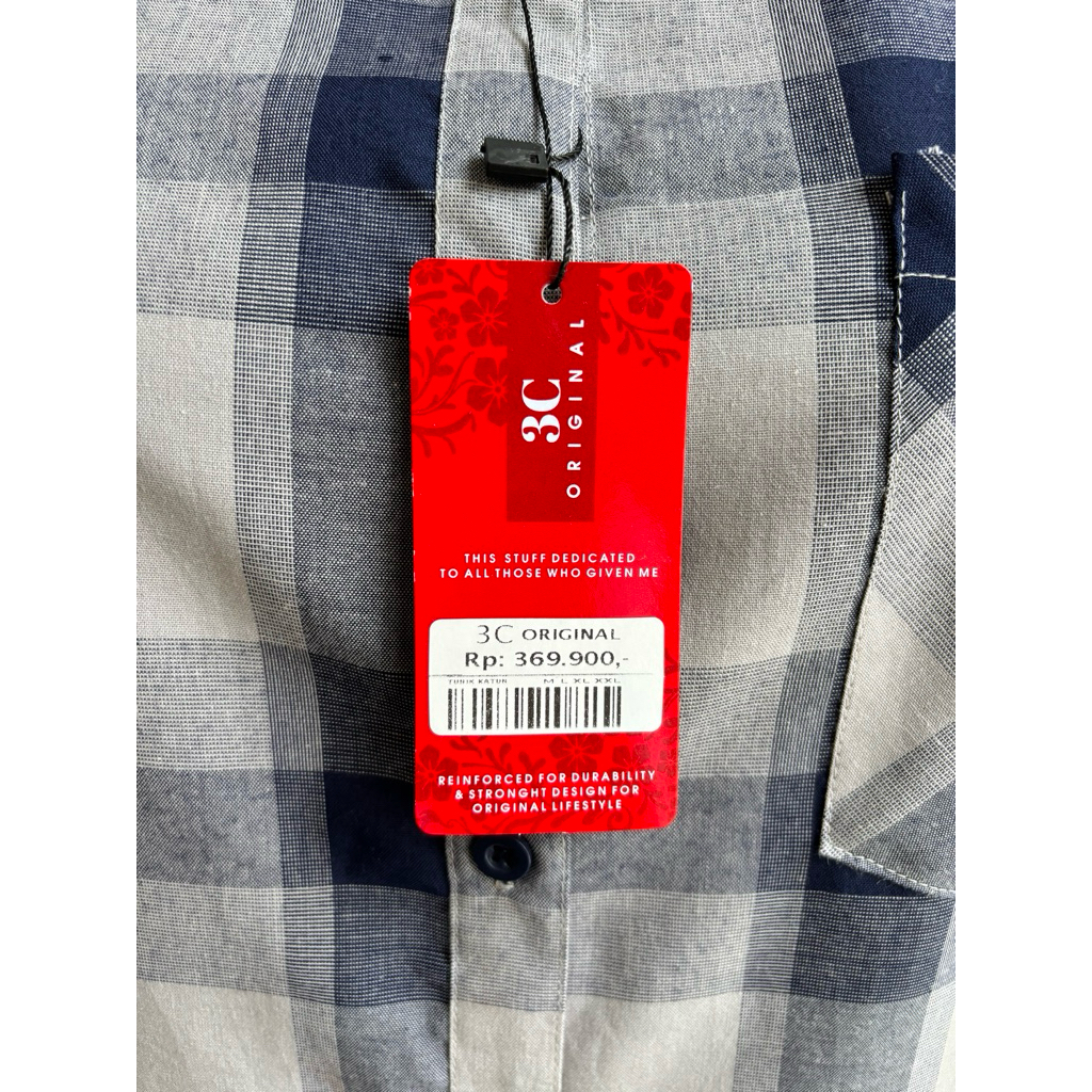 BEST SELLER LONG TUNIK 3C MOTIF KOTAK KOTAK TUNIK WANITA BAHAN KATUN PREMIUM