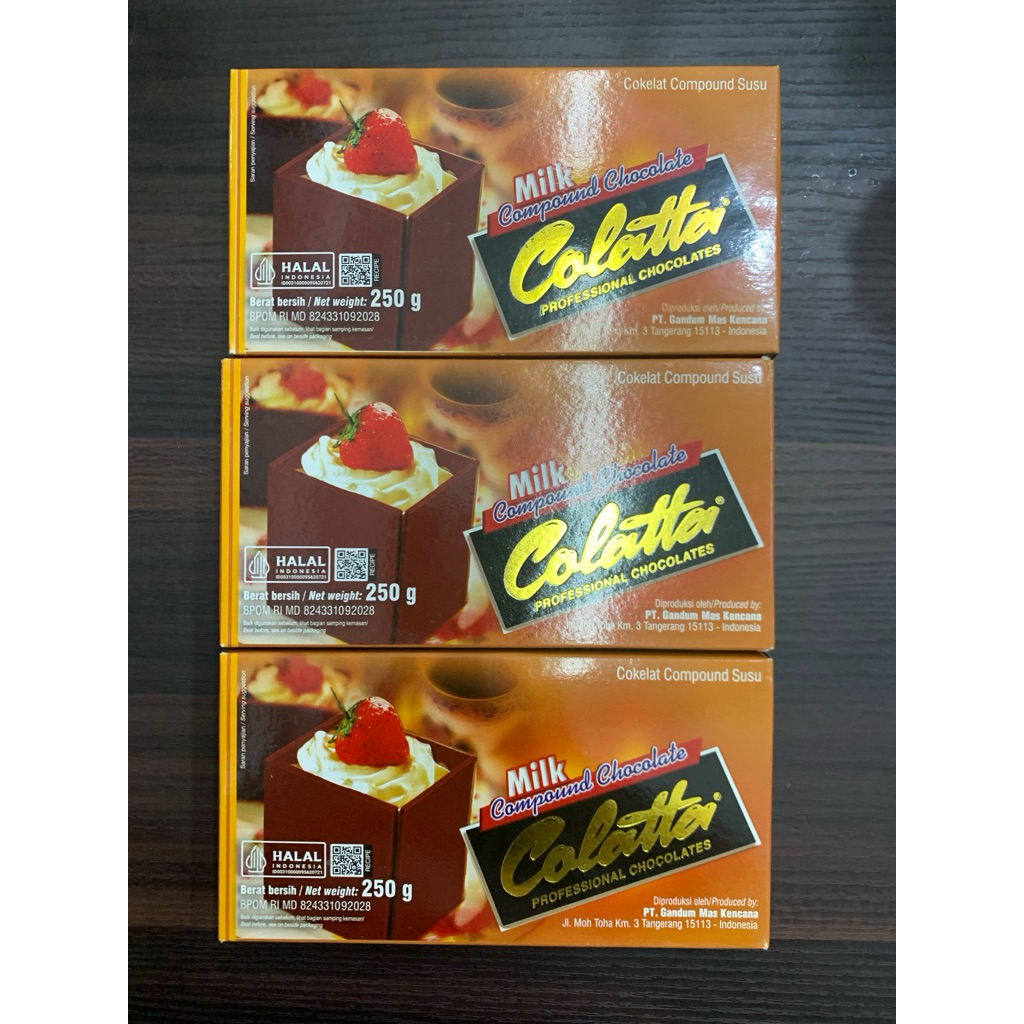 

Colatta Compound Milk Coklat Batangan 250gr