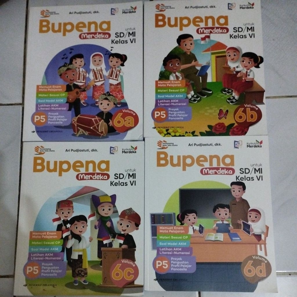 Bupena Merdeka Kelas 6 Erlangga