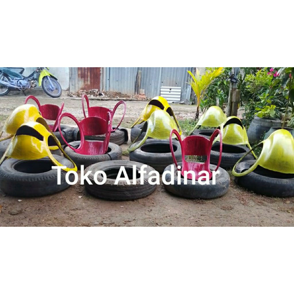 Ayunan anak2 dari Ban Bekas