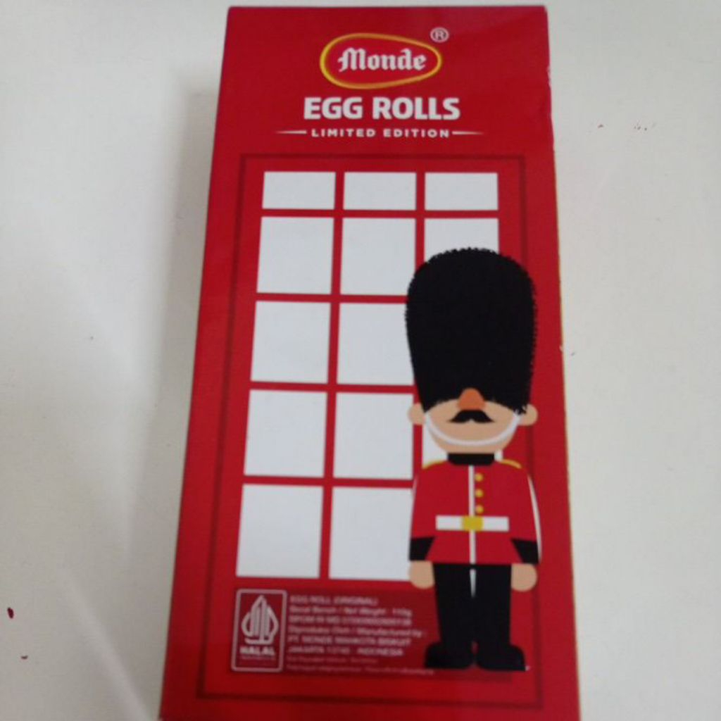 

MONDE EGG ROLL LIMITED EDITION 110GR