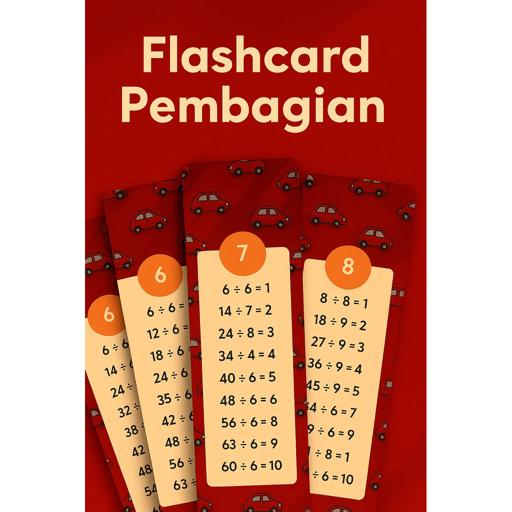 

FLASHCARD PEMBAGIAN ANAK – MEDIA BELAJAR MATEMATIKA MENYENANGKAN UNTUK ANAK