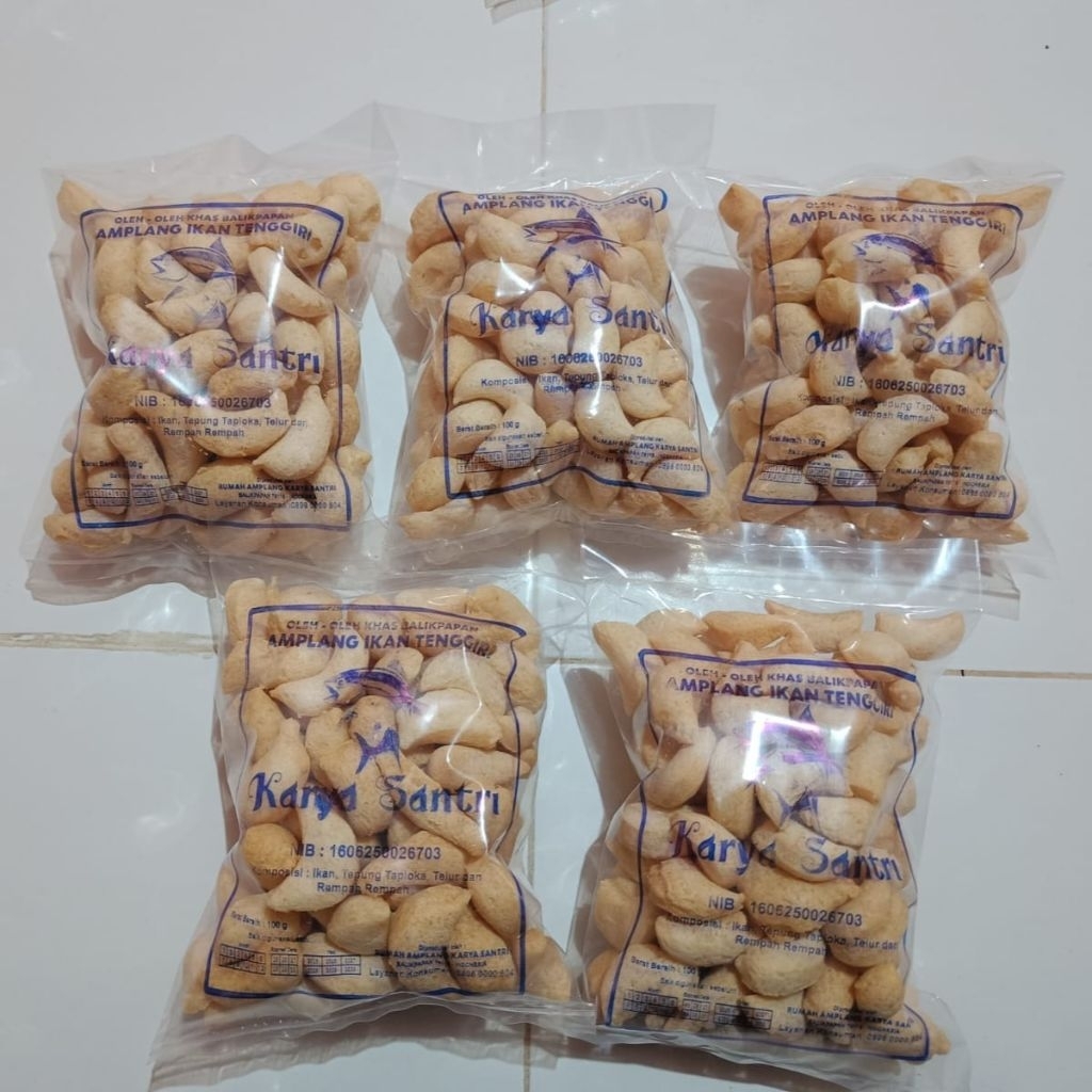 

Amplang Bungkus Kecil Karya Santri