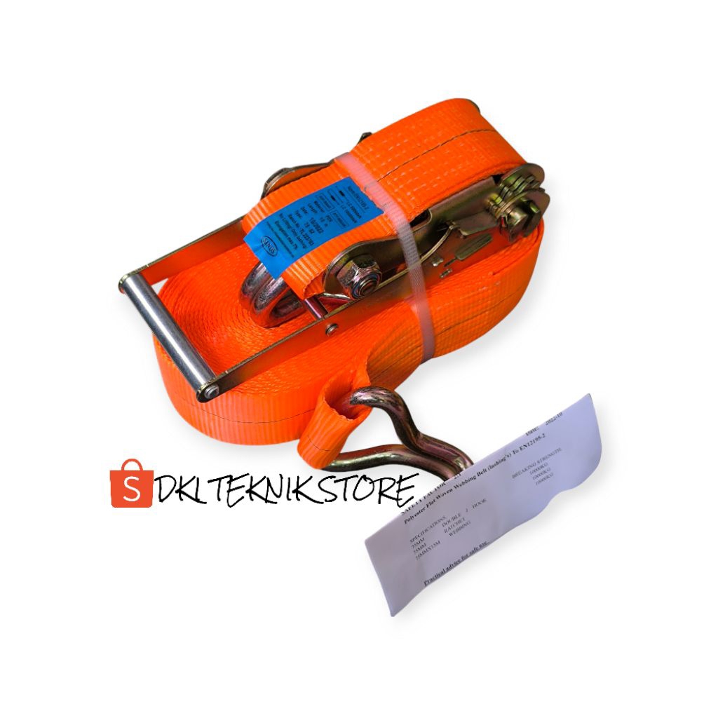 Ratchet Tie Down  3 Inch 10 Ton 10 Meter Sands Track Belt Lashing Belt