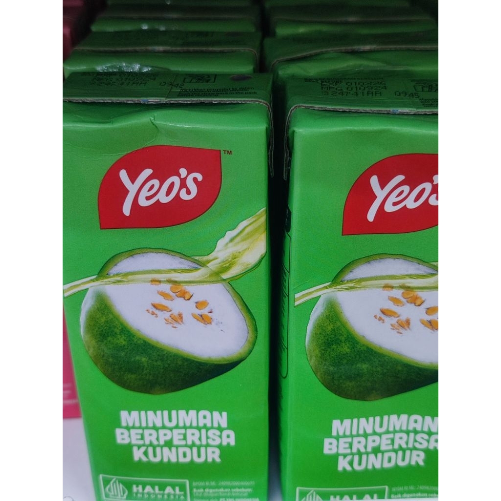 

yeos kundur / dus (24) minuman kotak