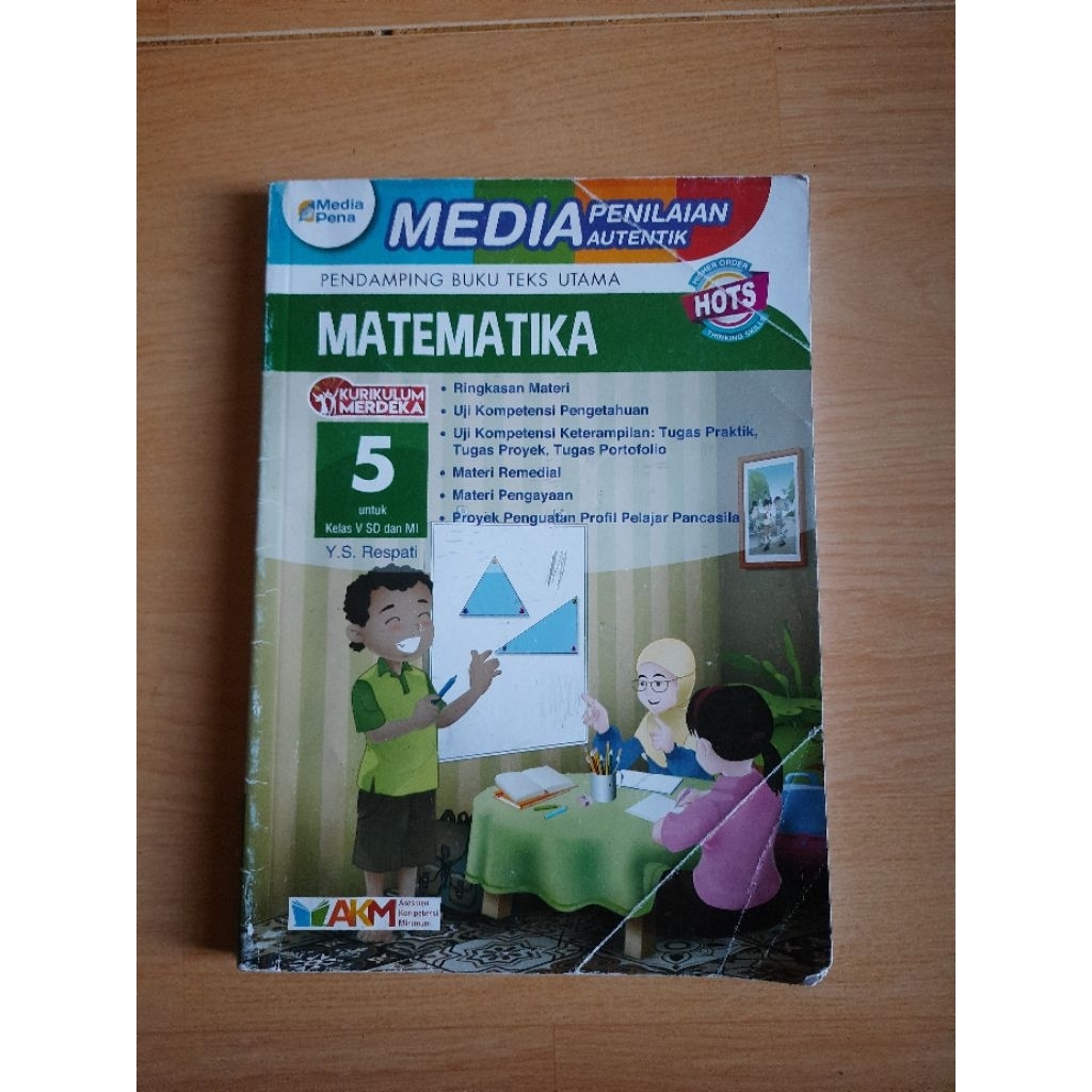 

Media Pena Matematika 5 SD (bekas)
