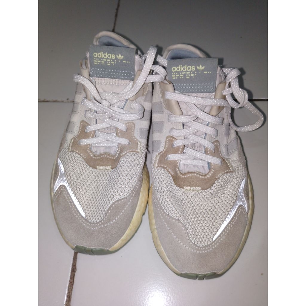 Adidas Nite Jogger Cream Blue Grey (Second)