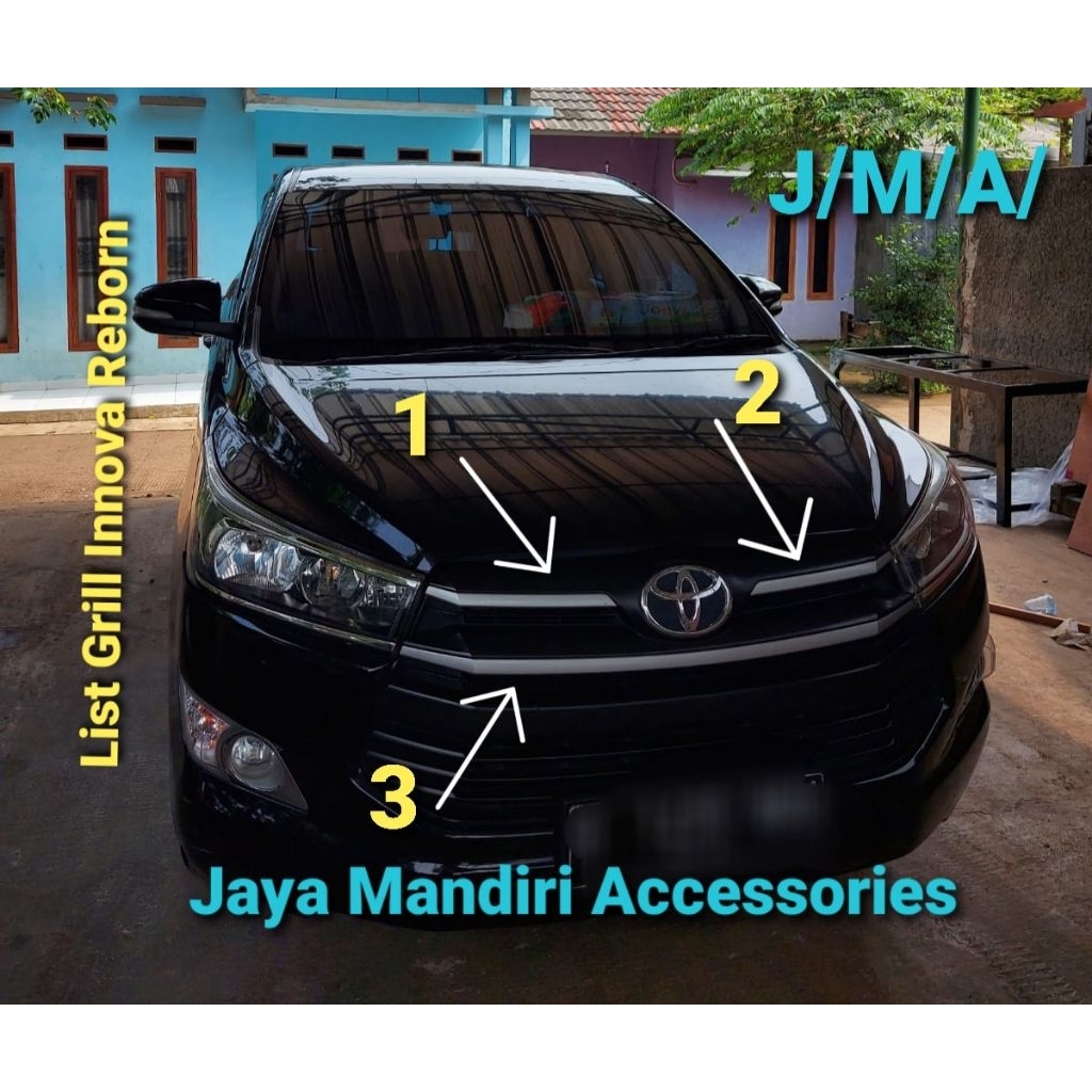 List Grill Innova Venturer 2016 sd 2018 Original