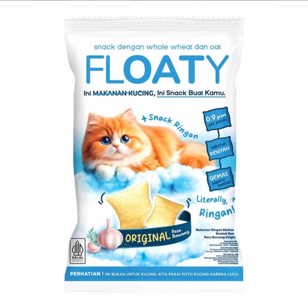 

Floaty Camilan Original Rasa Bawang 60 g