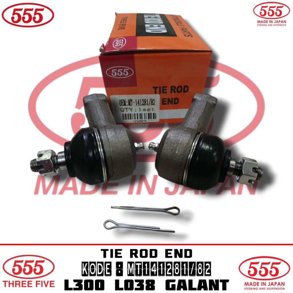 TIE ROD END L300 L038 GALANT 555 JAPAN - TIE ROD L300 555 JAPAN - TEROD L300 555 JAPAN ORIGINAL
