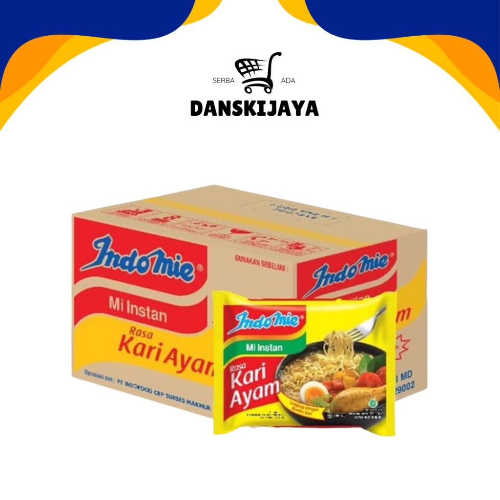 

Indomie kare ayam 1dus isi 40Pcs