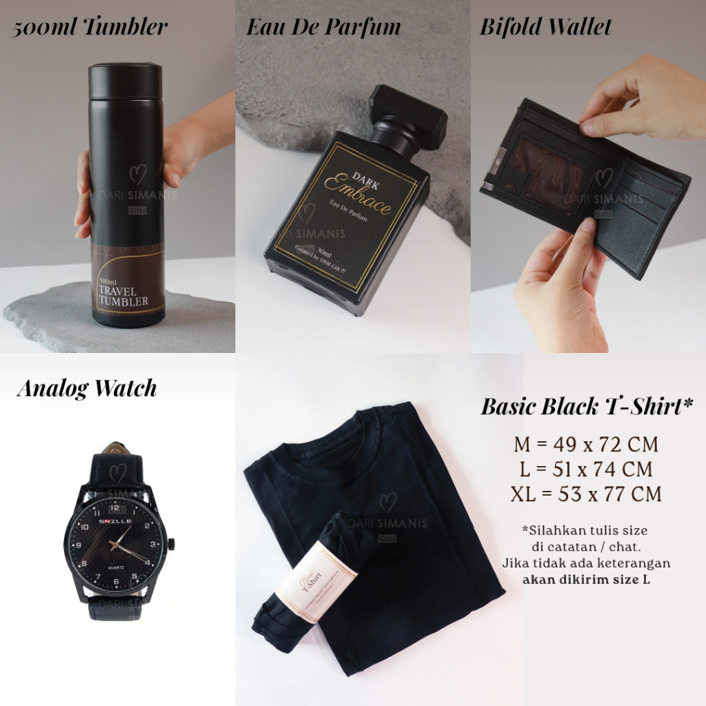 Leeopard Noir Hampers Perfect Gift For Him Dari Simanis - Pria Kado Cowok Ulang Tahun Graduation