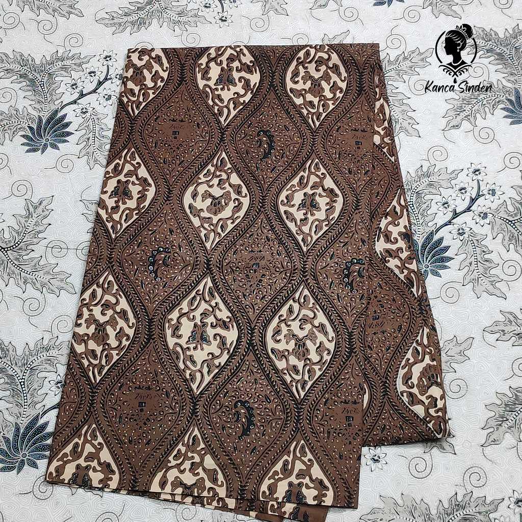 SIDO PARI Kain Batik Lembaran Jarik Katun Motif Pakem Tradisional Solo