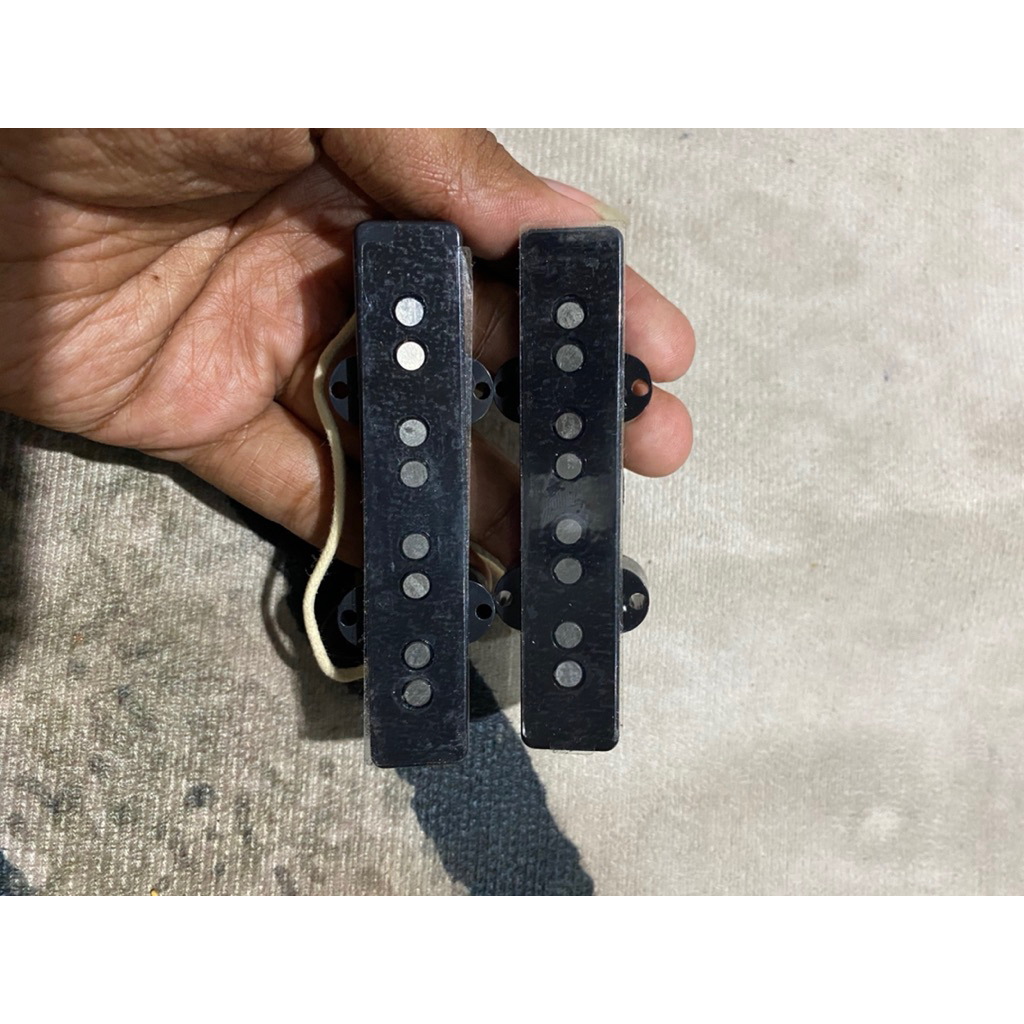 Pickup Jazz Bass Alnico PTP Bawaan Squier 4 String