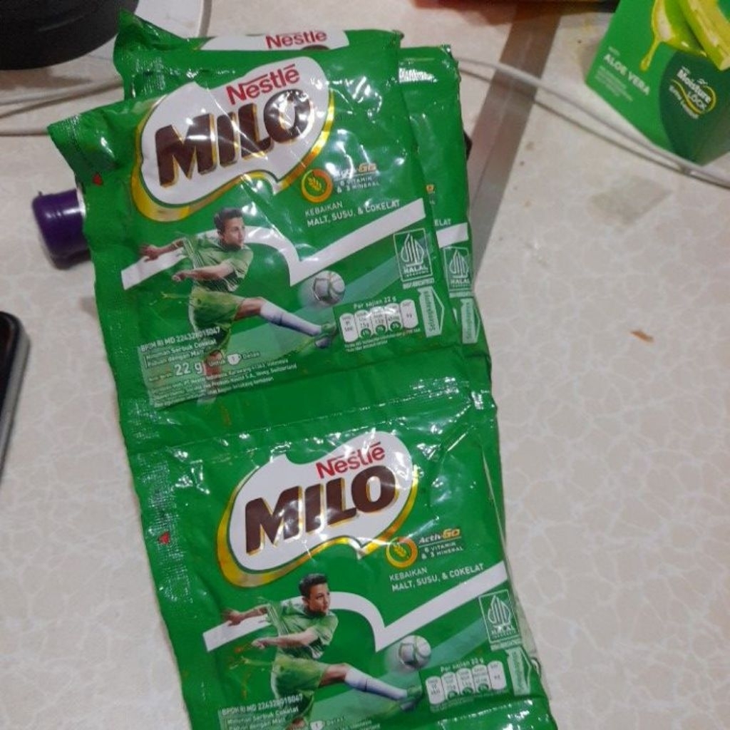 

MILO RENCENG 22GR ISI 5 & 10